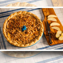 pie crust featuring apple pie